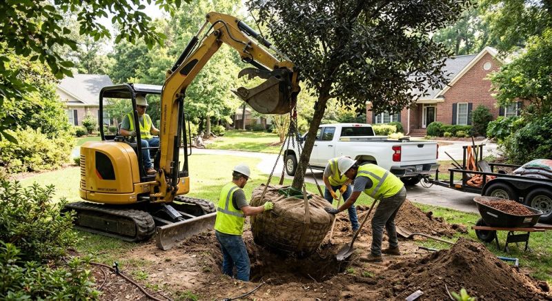 Apple Tree Planting in Ventura County, CA