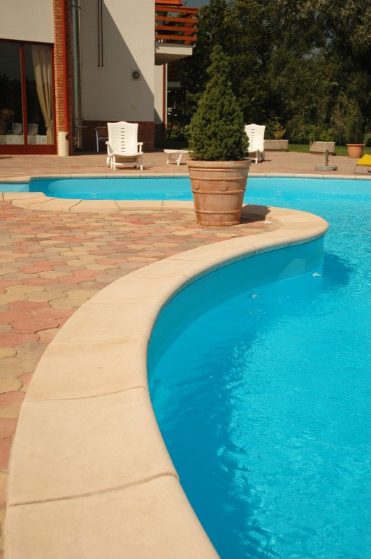 Poolside Hardscaping in Fairfield County, CT