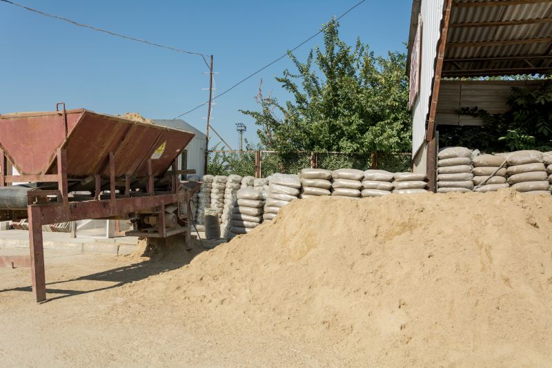 Construction Site with Sand